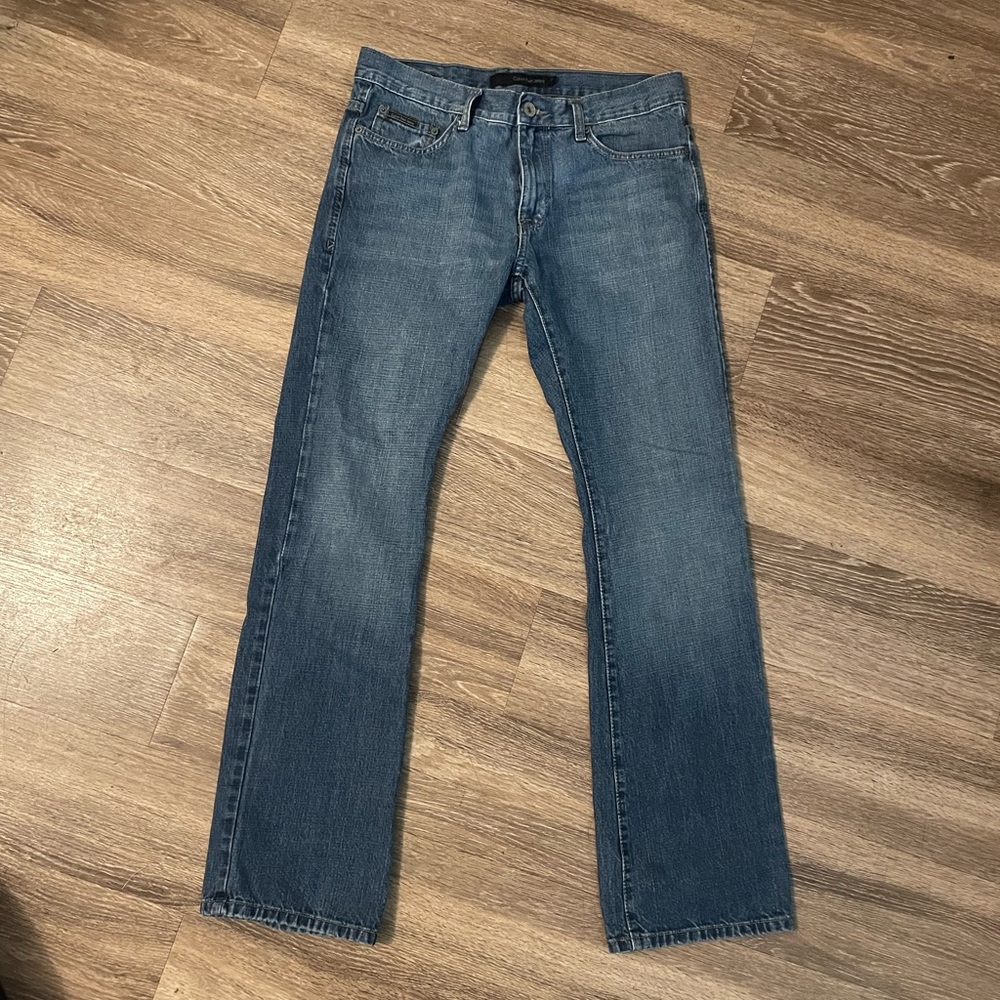 Mens Calvin Klein bootcut jeans , 30/32
